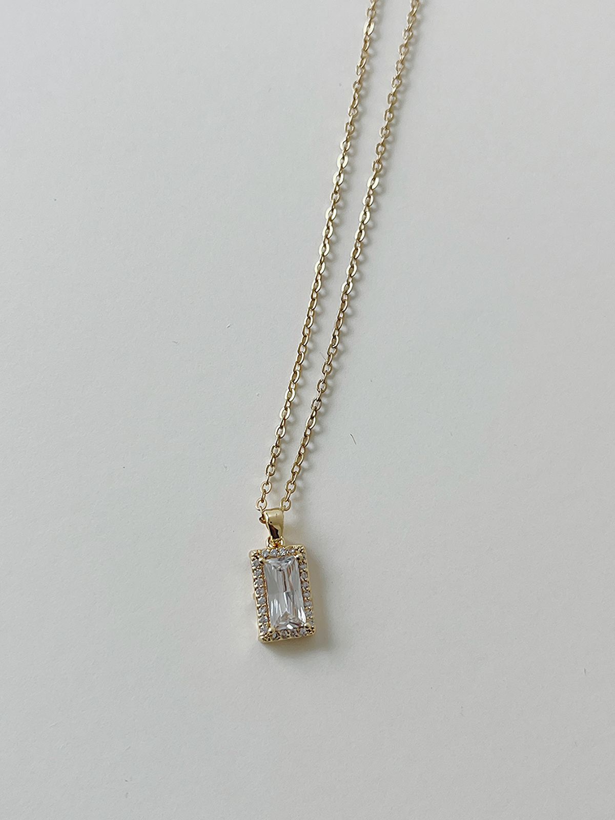 Clear Stone Gold Collar